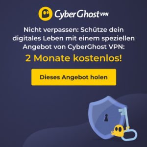Teste CyberGhost VPN 2 Monate gratis