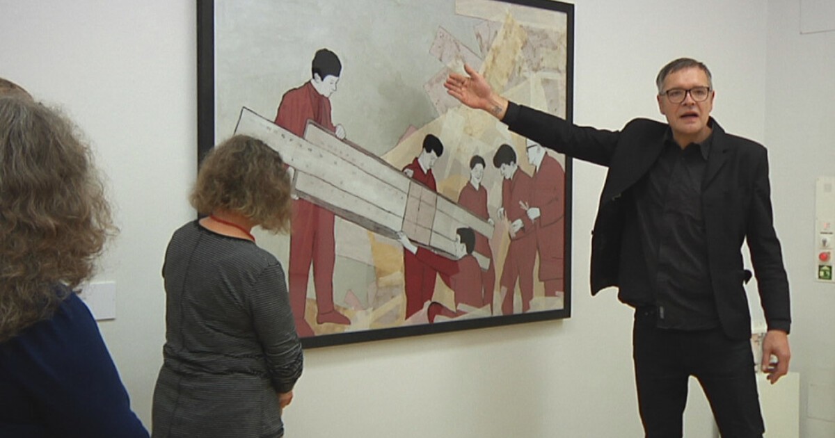 Jan Kummer in den Kunstsammlungen | Sachsen Fernsehen