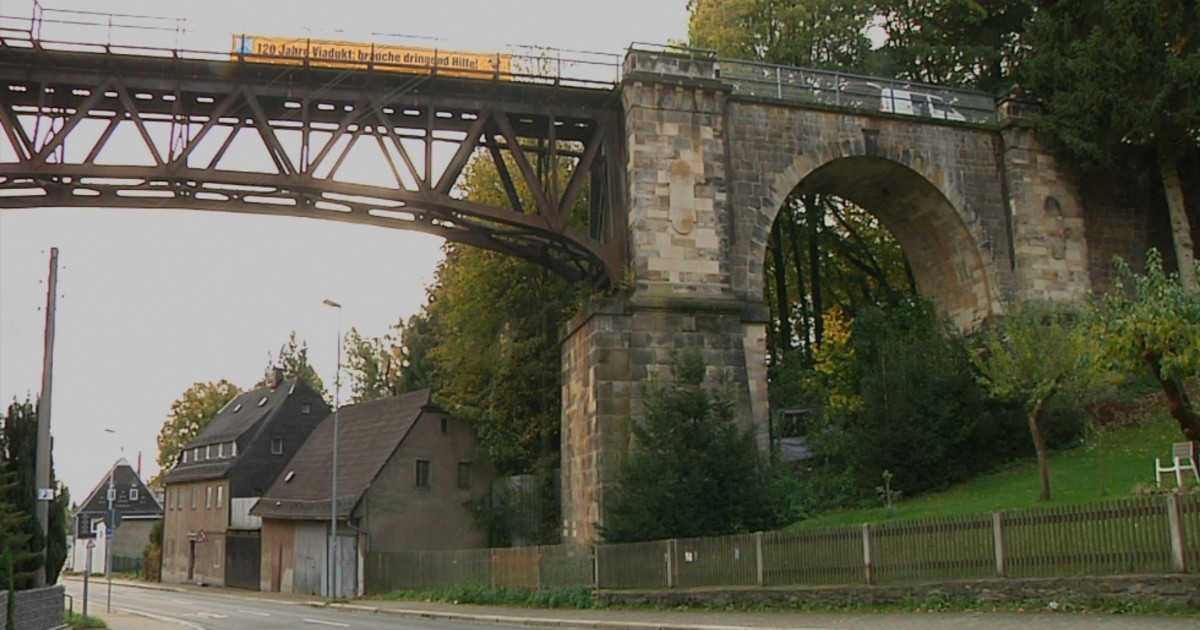 Rabensteiner Viadukt wird erstmals saniert | Sachsen Fernsehen