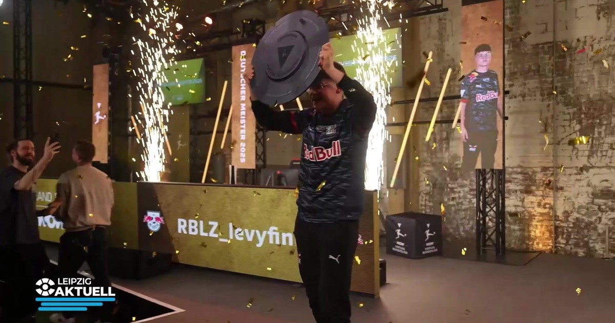 Levy Finn Rieck wird neuer deutscher E-Football Meister | Sachsen Fernsehen