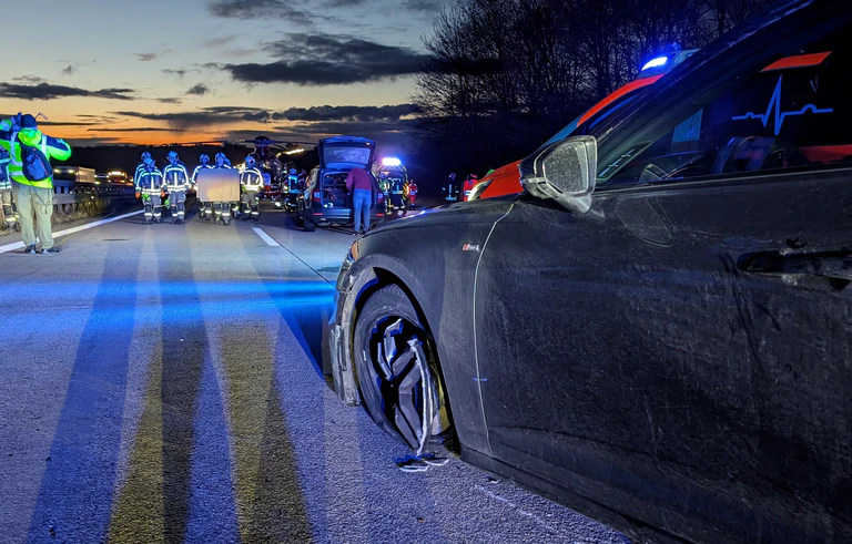 Dresden: 61-Jähriger stirbt im Krankenhaus nach Unfall auf A4