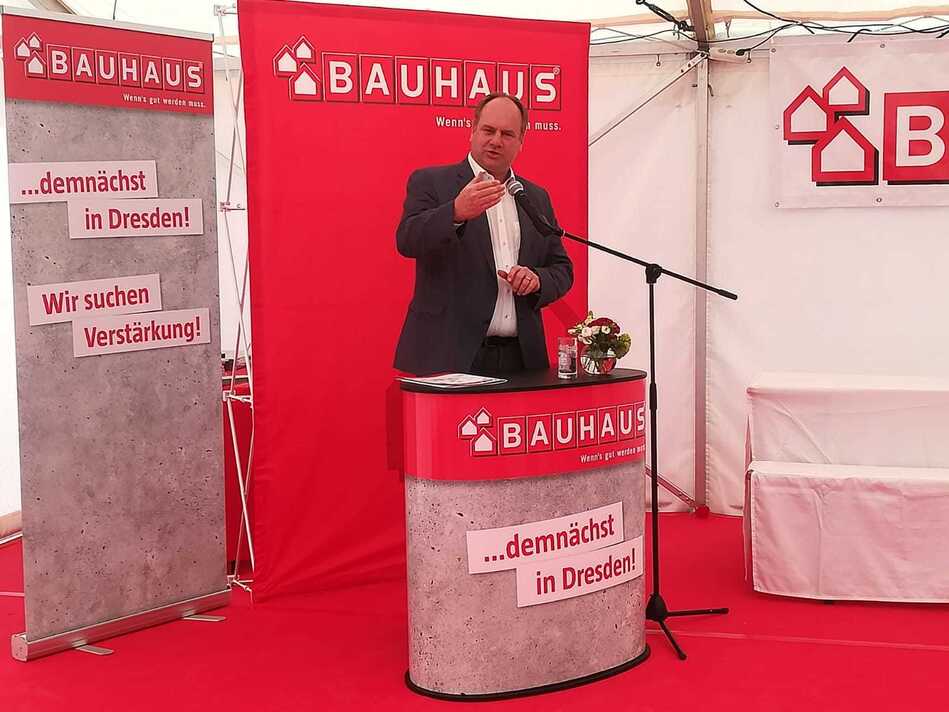 Bauhaus Markt An Der Dohnaer Strasse Entsteht Sachsen Fernsehen
