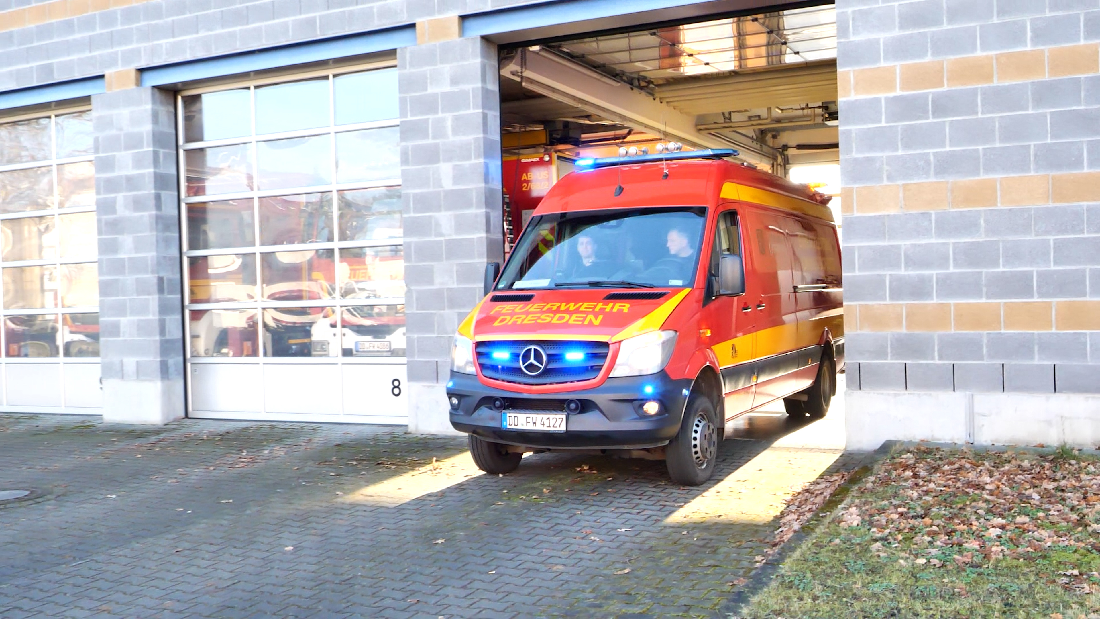 Brand in Dresden-Lockwitz unter Kontrolle