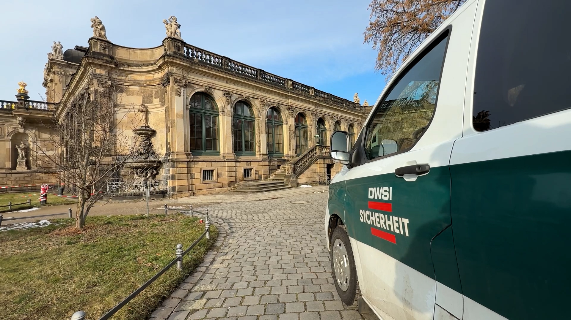 Versuchter Einbruch in Dresdner Zwinger vermutet