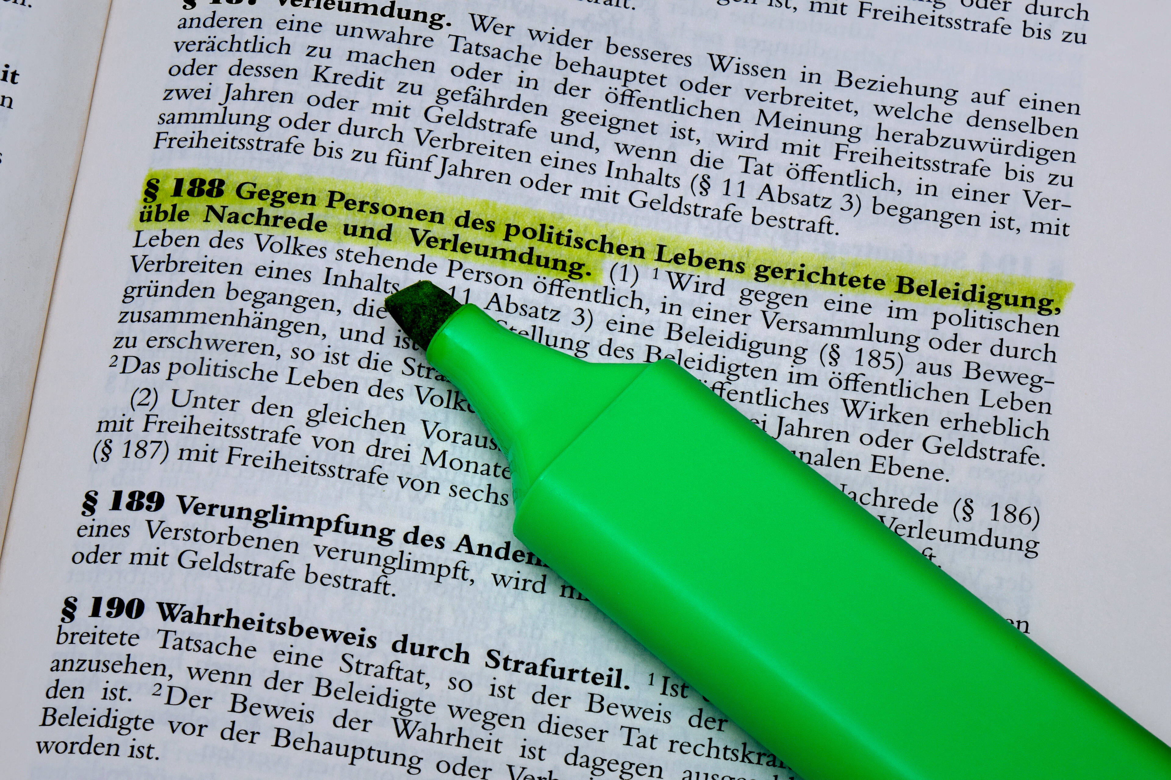 Politikerbeleidigung künftig nur für Kommunen