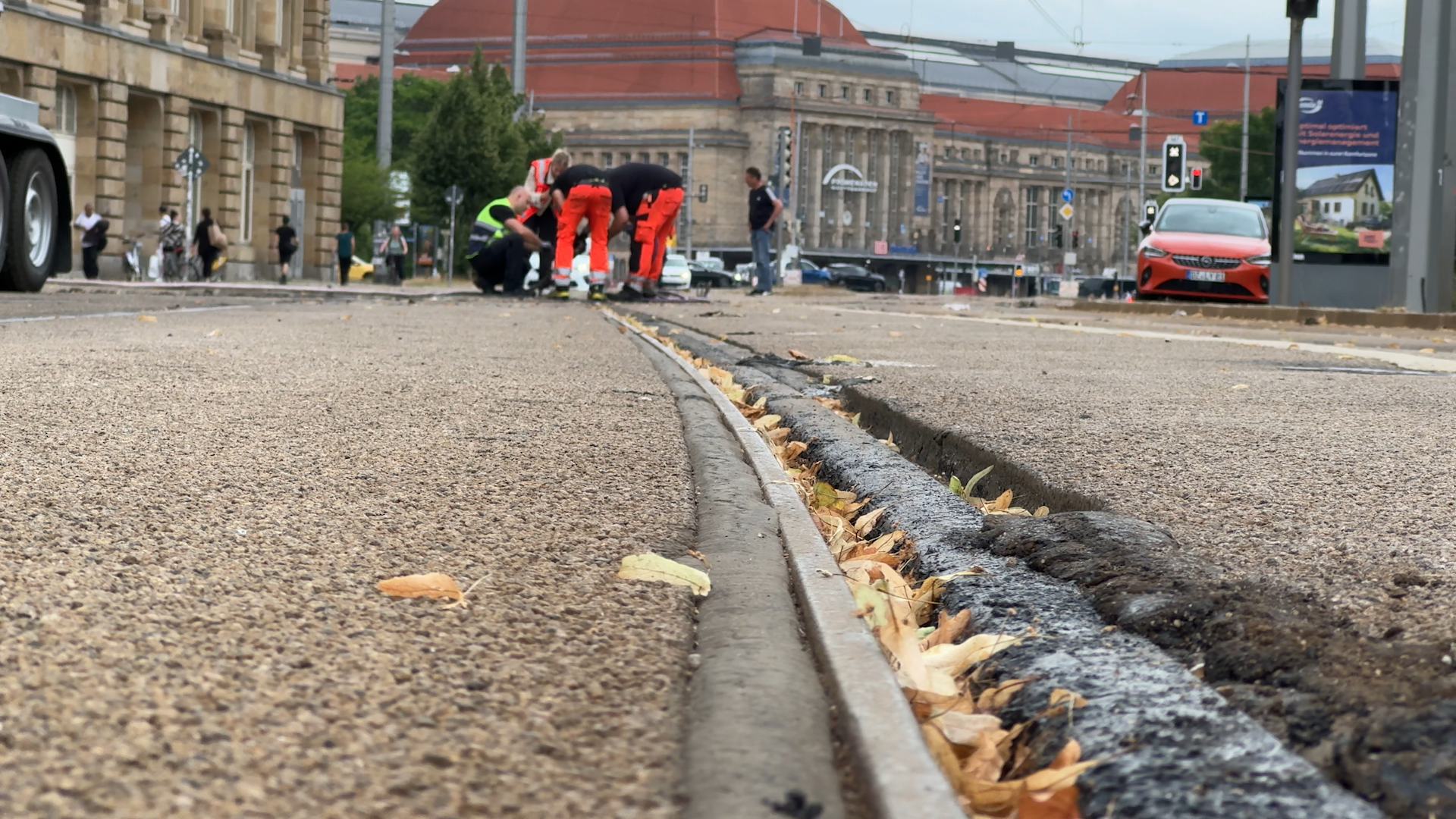 Hitzeschäden: Leipziger Straßenbahnen rollen wieder