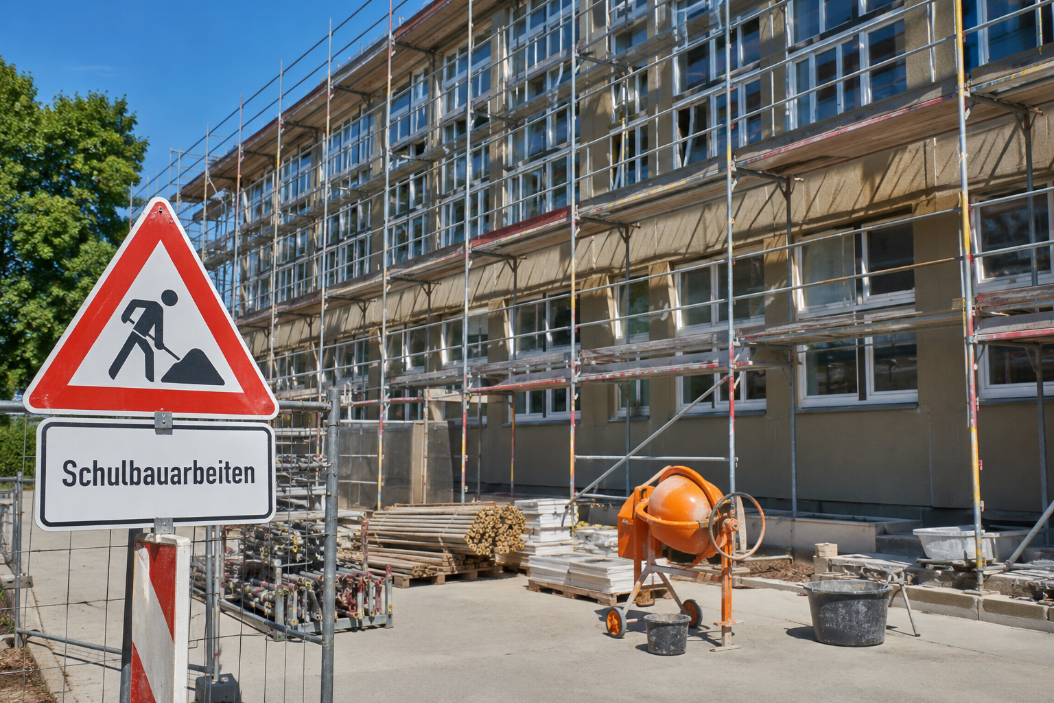 Dresden saniert zehn Schulen in den Ferien