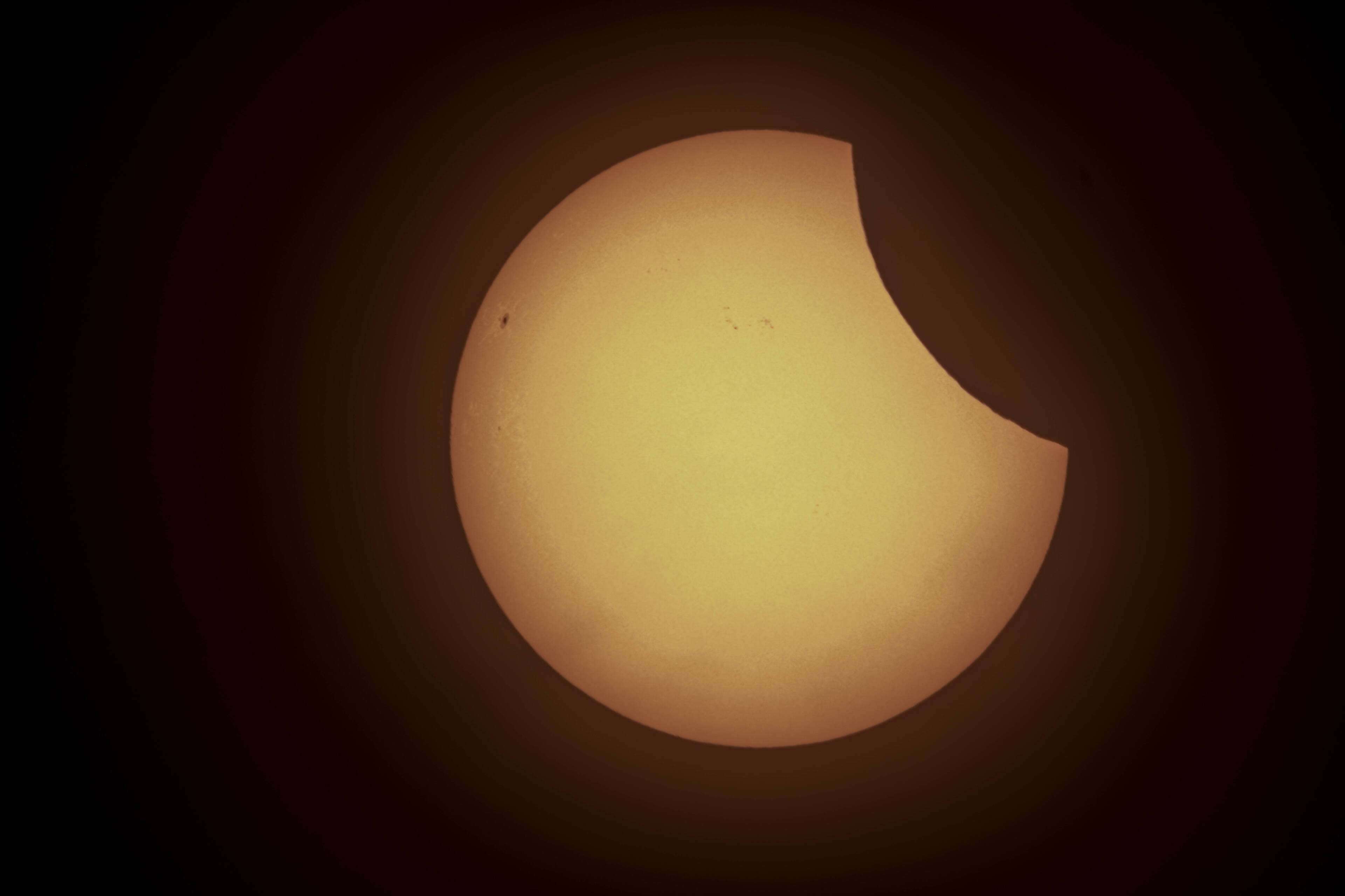 Sonnenfinsternis und Perseiden über Sachsen