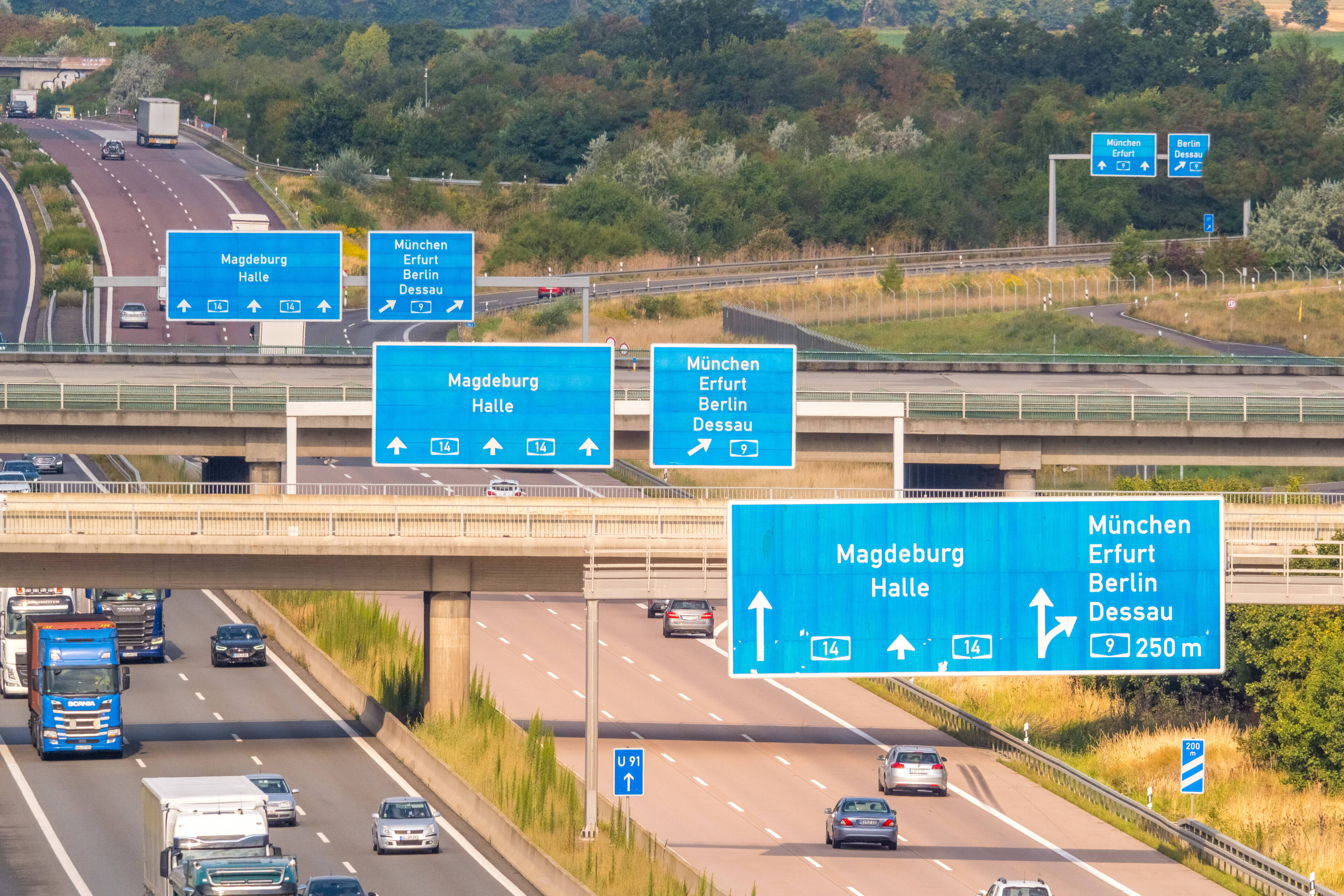 Brückenabriss: A14 früher wieder frei