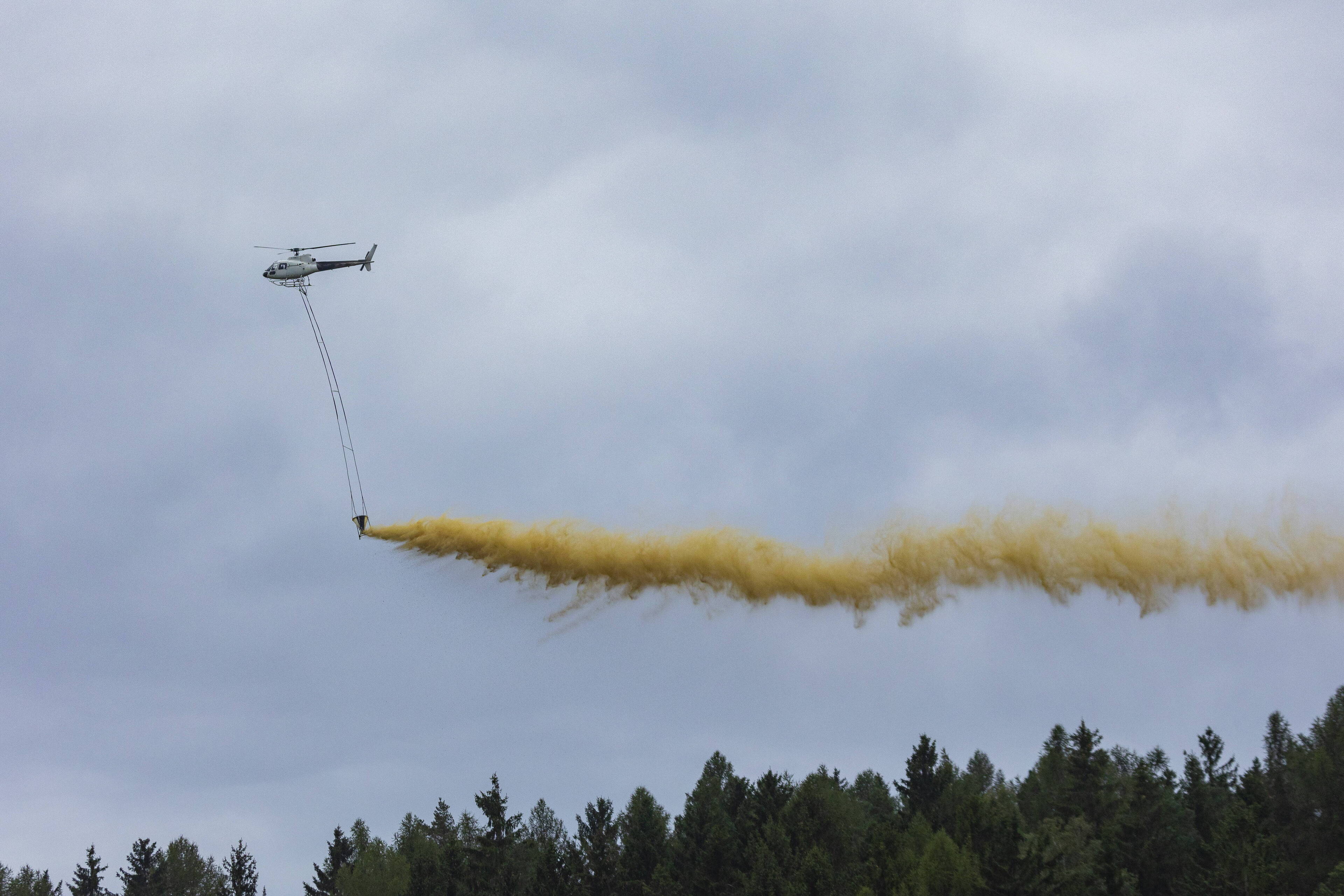 Hubschrauber stürzt bei Sehmatal ab
