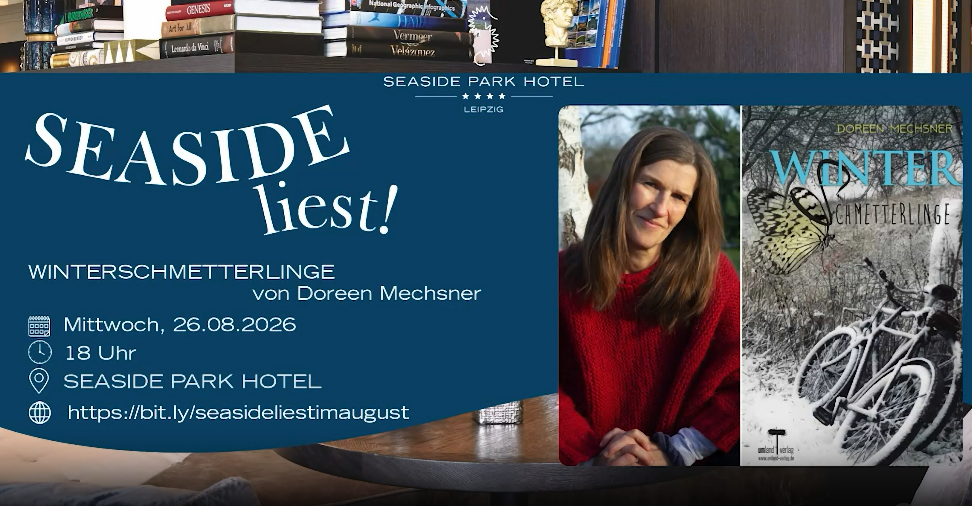 Literaturabend im Seaside Park Hotel Leipzig