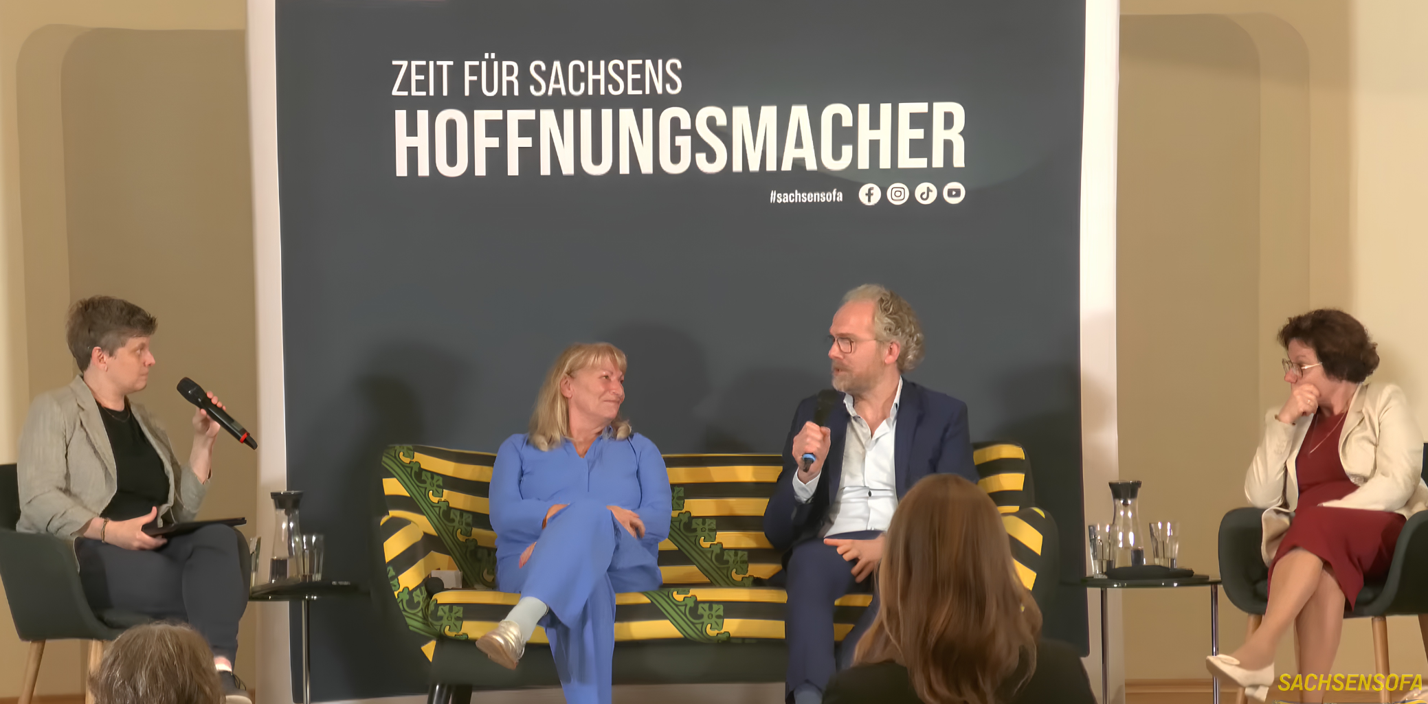 SachsenSofa diskutiert die Zukunft der Pflege